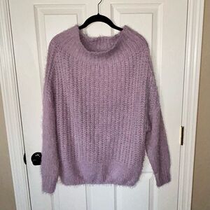 Beulah Lavender Soft Knit Sweater